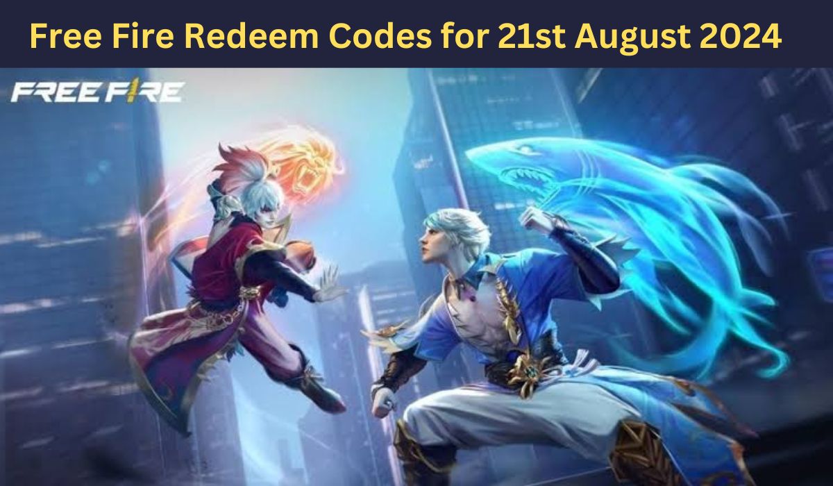 Free Fire Redeem Codes for 21st August 2024